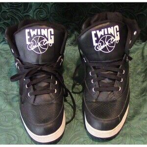 PATRICK EWING ATHLETICS 33 HI x ORION HYBRID Black/White size 11, pre-owned